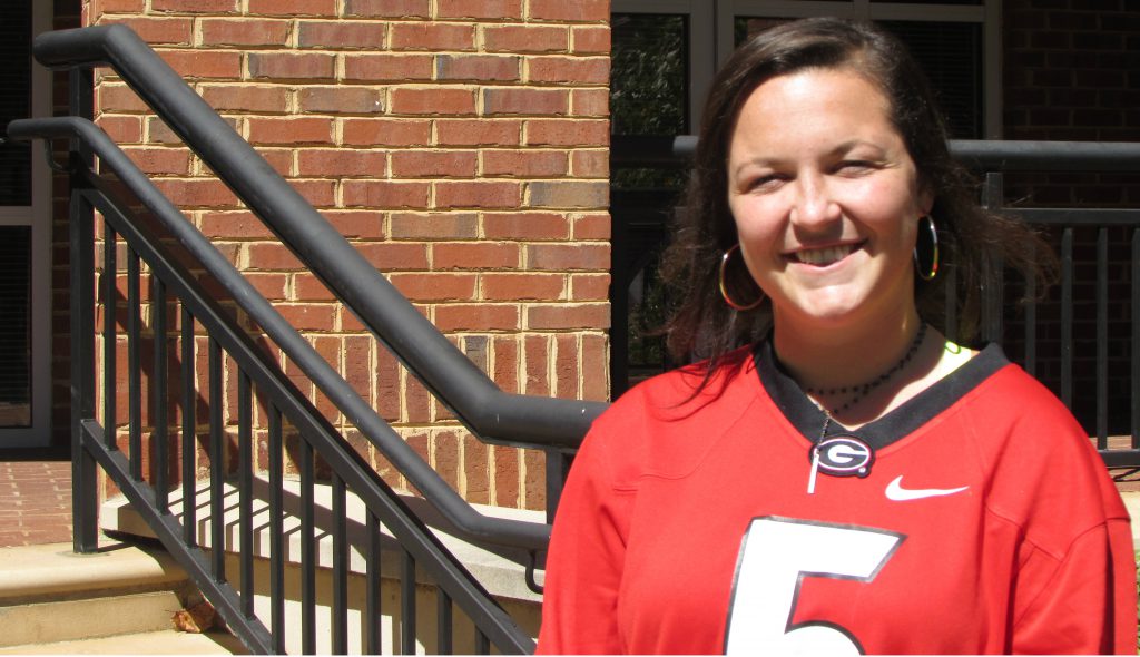 Darby Miller has worked with the Fanning Institute to bring Destination Dawgs to UGA. 